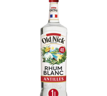 OLD NICK – Rhum blanc traditionnel des Antilles 1L