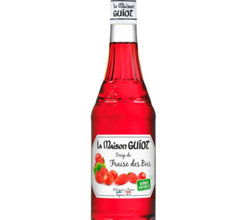 LA MAISON GUIOT – Sirop à la fraise des bois 70 cl
