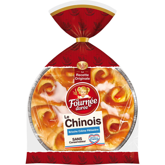 LA FOURNEE DOREE – Chinois crème pâtissière (600g) 600 g