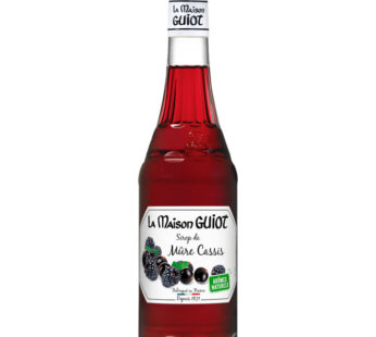 LA MAISON GUIOT – Sirop de mûre et cassis 70 cl