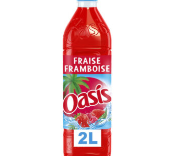 OASIS – Boisson à la fraise et framboise 2 L