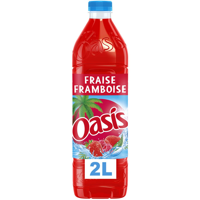 OASIS - Boisson à la fraise et framboise 2 L