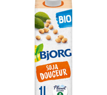 BJORG – Boisson végétale au soja douceur bio 1L