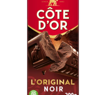 CÔTE D&rsquo;OR – Tablette de chocolat noir 200g