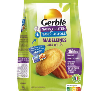 GERBLE – Madeleines 200g