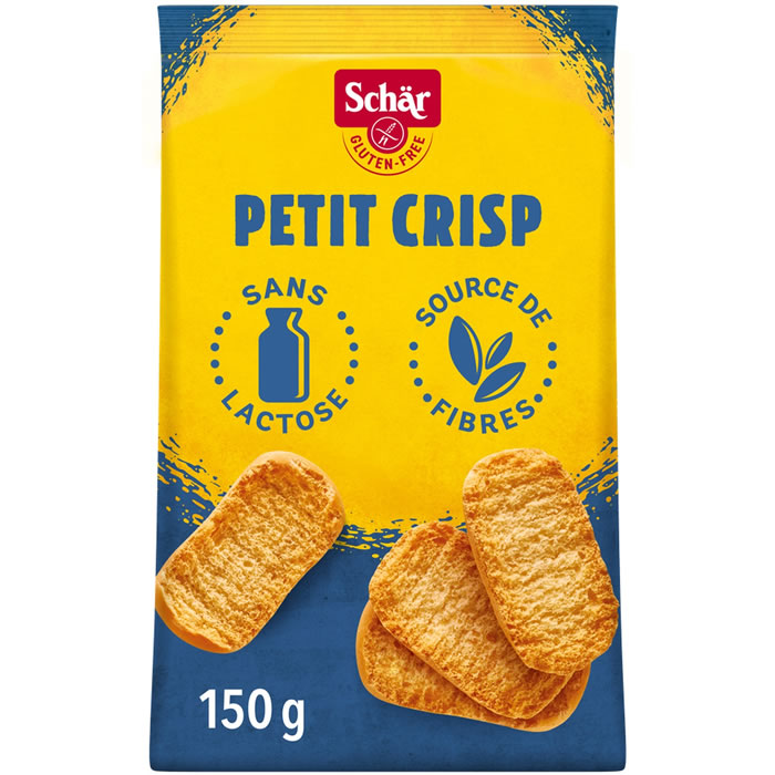 SCHAR - Petits pains grillés sans gluten 150 g