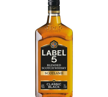 LABEL 5 – Blended Scotch Whisky 70 cl