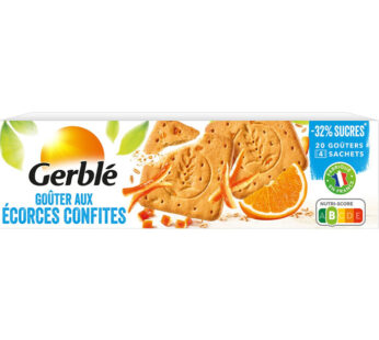 GERBLE Biscuits aux écorces confites 360g