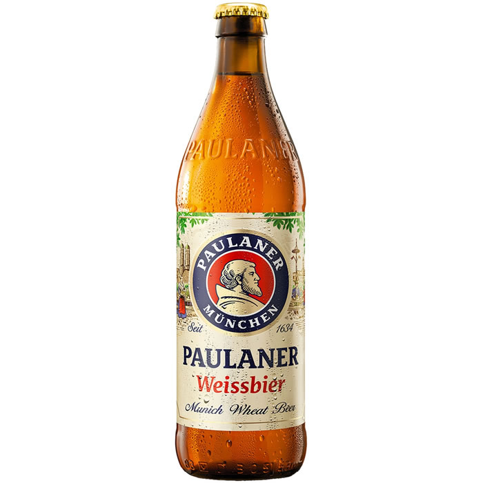 PAULANER Hefe-Weissbier - Bière blonde 50 cl