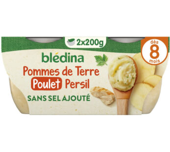BLEDINA – Pommes de terre et poulet dès 8 mois 2 x 200 g
