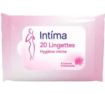 INTIMA Lingettes intimes Petit Format x20