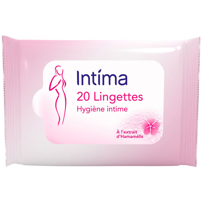 INTIMA Lingettes intimes Petit Format x20