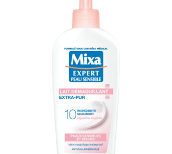 MIXA Expert – Lait démaquillant waterproof 200 ml