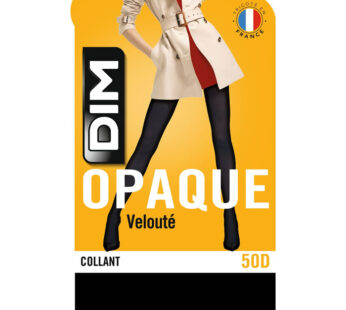 DIM Collants opaque velouté taille 1/2 50D