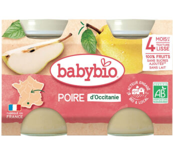 BABYBIO – Poire Williams 2 x 130 g