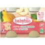 BABYBIO - Pomme et coing 2 x 130 g