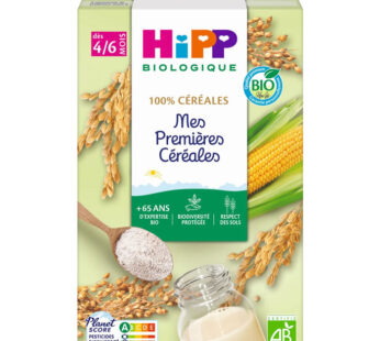 HIPP – Céréales en poudre dès 4 mois bio 250 g