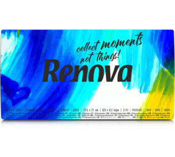 RENOVA Mouchoirs boîte ultra doux et absorbants 3 épaisseurs 70 mouchoirs