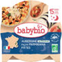 BABYBIO Bonne Nuit - Aubergines façon parmigiana macaroni 260 g