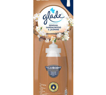 GLADE Sense & Spray Recharge bois de santal et jasmin (18 ml)
