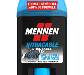 MENNEN Intraçable – Déodorant stick homme anti-traces 72h 60 ml