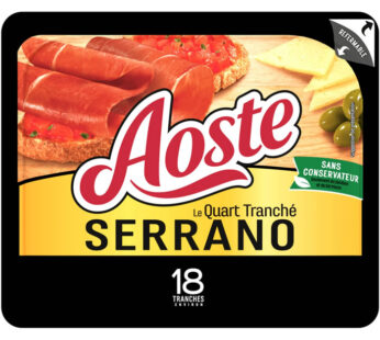 AOSTE Le Quart Tranché – Jambon serrano 220g