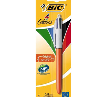 BIC 4 Couleurs Original Fine – Stylo bille 0,8 mm (x1)