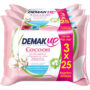 DEMAK'UP Cocoon - Lingettes démaquillantes au lait hydratant yeux et visage 3 x 25 lingettes