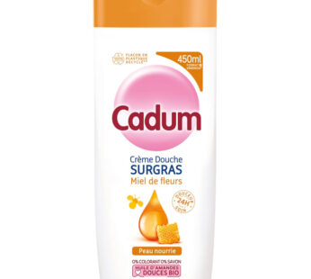 CADUM Surgras – Crème douche au miel de fleurs 450 ml