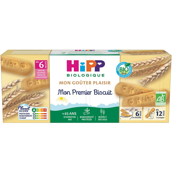 HIPP - Mon premier biscuit dès 6 mois bio 180g