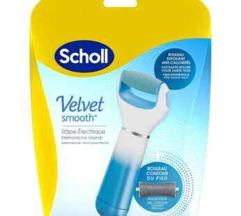 SCHOLL Velvet Smooth – Râpe électrique pour pieds