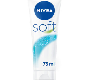 NIVEA Soft – Crème soin hydratant corps, visage, mains 75 ml