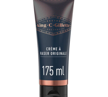 KING.C GILLETTE – CrÃ¨me Ã  raser 175 ml