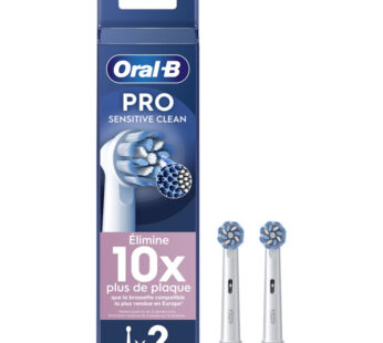 ORAL-B Sensitive Clean – Brossettes 2 unités