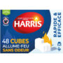HARRIS Cubes allume‑feu sans odeur (48 cubes)