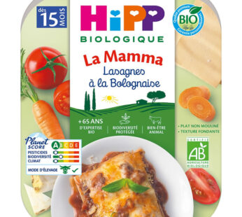 HIPP – Lasagnes à la bolognaise bio 250 g