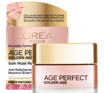 L&rsquo;OREAL Age Perfect – Crème de jour anti-âge à la rose re-fortifiant 50 ml