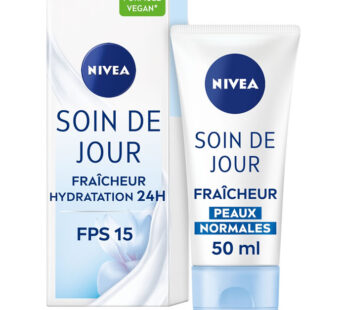 NIVEA Crème soin jour fraîcheur 24h FPS15 – 50ml