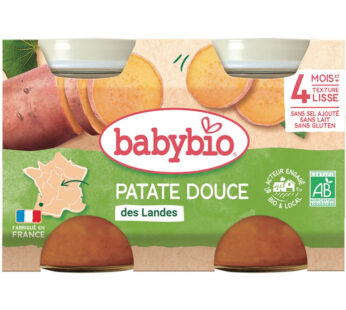 BABYBIO – Patate douce 2×130 g