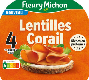 FLEURY MICHON – Tranches végétales de lentilles corail
