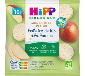 HIPP – Galettes de riz à la pomme dès 10 mois bio 30g