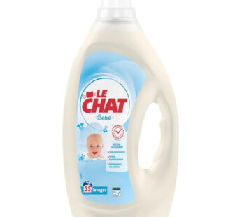 LE CHAT Lessive liquide pour bébé 1,58 L 35 lavages