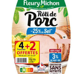 FLEURY MICHON Rôti de porc cuit
