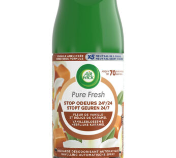 AIR WICK Pure Fresh Recharge désodorisant vanille et caramel (750 ml)