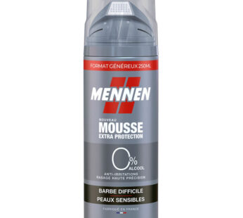 MENNEN Extra Protection – Mousse à raser homme 250 ml