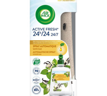 AIR WICK Active Fresh Diffuseur automatique désodorisant avec recharge vanille