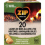 ZIP Laines de bois allume-feu