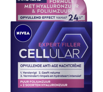 NIVEA Cellular – Crème soin nuit anti-âge repulpant 50 ml