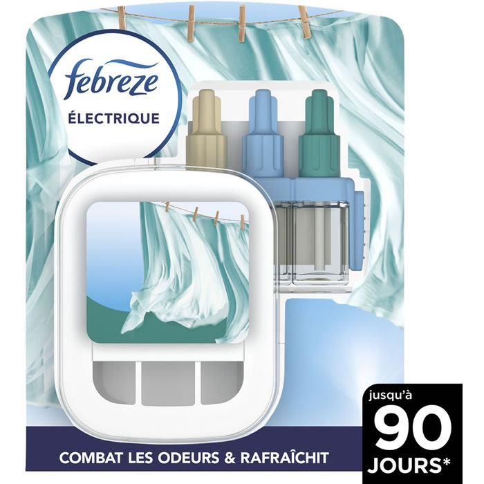 FEBREZE Kit diffuseur électrique Linge Frais