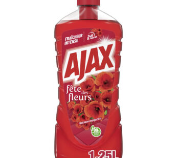 AJAX Nettoyant multi-surfaces fraîcheur coquelicot 1,25 L